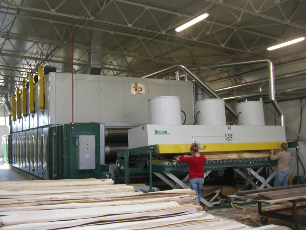 Secadero OMECO alimentación automática Secadero mallas OMECO alimentación automática