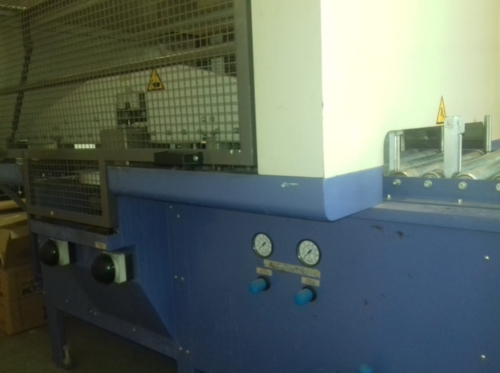 Fisher+Ruckle Gluemaster encolador de paquetes de chapa de madera