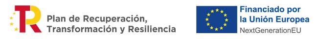 Financiada con el Kit digital Plan de recuperación, Transformación y Resiliencia, Financiado por la unión Europea Next Generation EU